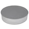 Imperial 8 in. D Galvanized Steel Crimped Pipe End Cap GV0737 - alternate 5